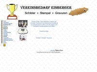 p-einberger.de Webseite Vorschau