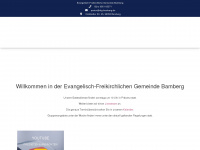efg-bamberg.de Webseite Vorschau