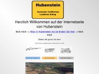 hubenstein.de Webseite Vorschau