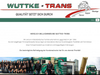wuttke-trans.de Webseite Vorschau