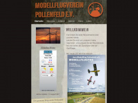 jura-modellflug-pollenfeld.de Webseite Vorschau
