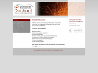vb-dechant.de Webseite Vorschau