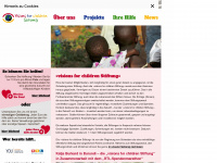 visions-for-children.com Webseite Vorschau
