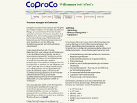 coproco.net Webseite Vorschau