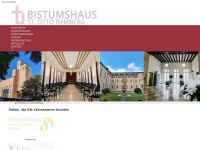 bistumshaus-bamberg.de Webseite Vorschau