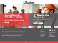 sikotec-gmbh.de Webseite Vorschau