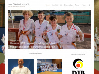 judoclublauf.de Webseite Vorschau