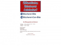 buecherei-adelsdorf.de Webseite Vorschau