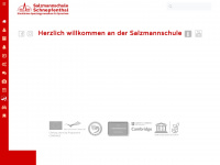 salzmannschule.de Webseite Vorschau