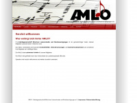 amlo.info Webseite Vorschau