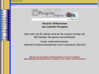 juwelier-pongratz.de Webseite Vorschau