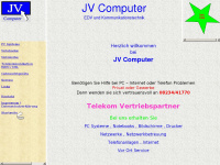 jv-computer.de Webseite Vorschau