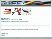 kabeltechnik-nuetzl.de Webseite Vorschau