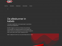 edec.nl Webseite Vorschau