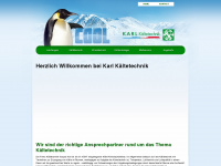 kaeltetechnik-karl.de Webseite Vorschau