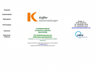 kaffler.com Webseite Vorschau