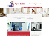 kahn-gmbh.de Webseite Vorschau