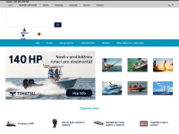 marine.cz Webseite Vorschau
