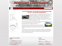 kainzmaier.de Webseite Vorschau