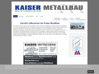 kaiser-metallbau.de Webseite Vorschau