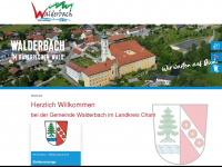 walderbach.de Webseite Vorschau