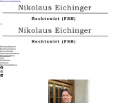 nikolaus-eichinger.de Webseite Vorschau