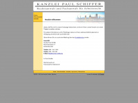 kanzlei-schiffer.de Webseite Vorschau