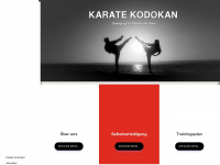 karate-kodokan.de Webseite Vorschau