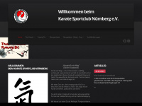 karate-nuernberg.de Webseite Vorschau