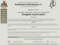 karbonaria.de Webseite Vorschau