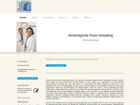 kardiologie-aerztehaus-schwabing.de Webseite Vorschau