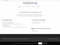 kardiologie-bgl.de Webseite Vorschau