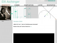 elfi-aichinger.com Webseite Vorschau