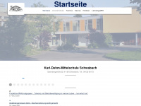 karl-dehm-schule.de Webseite Vorschau