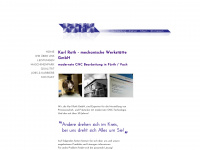 karl-roth.de Webseite Vorschau