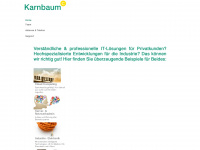 karnbaum.com Webseite Vorschau