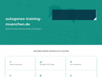 autogenes-training-muenchen.de Webseite Vorschau