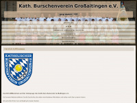 kbv-grossaitingen.de Webseite Vorschau
