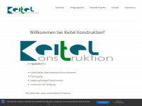 keitel-konstruktion.de Webseite Vorschau
