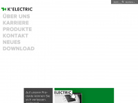k-electric-gmbh.de Webseite Vorschau