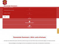 kemmern.de Webseite Vorschau