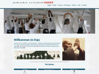 aikido-mobil.de Webseite Vorschau