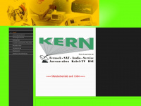 kern-tv-service.de Webseite Vorschau