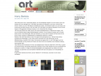 harry-bertoia.de Webseite Vorschau