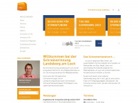 schreinerinnung-landsberg.de Webseite Vorschau