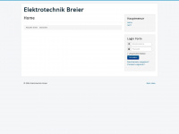 elektro-breier.de Webseite Vorschau