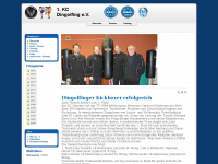 kickboxen-dingolfing.de Webseite Vorschau