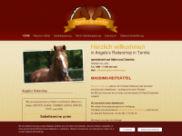 angelas-reitershop.at Webseite Vorschau