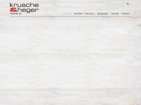 krusche-heger.at Webseite Vorschau
