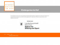 kindergartenimhof.de Webseite Vorschau